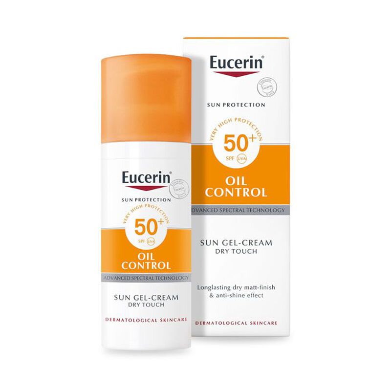 eucerin sun gelcreme oil control dry touch spf 50