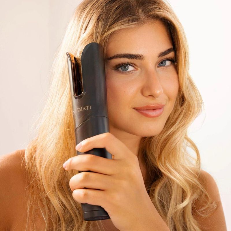 nasmati cordless hair curler pro