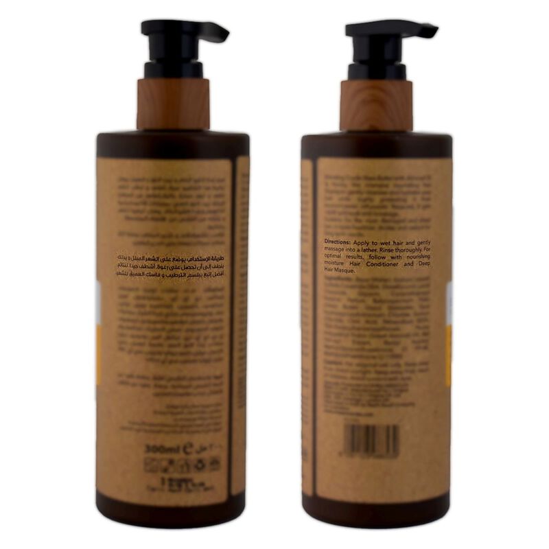 shea miracles shea hair shampoo almond oil & honey