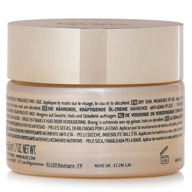faces nuxuriance gold nutri fortifying oil cream