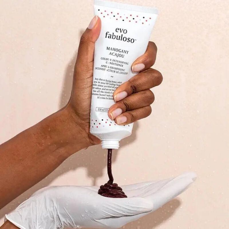 ايفو علاج فابولوسو لتعزيز لون الشعر بلون الماهوجني