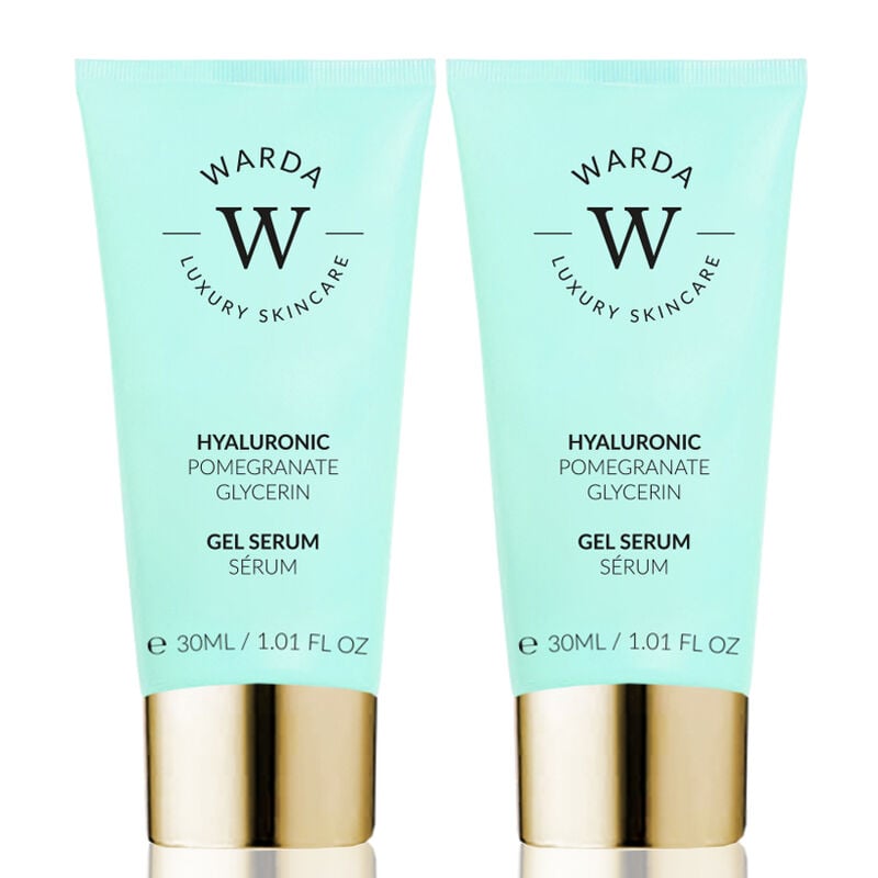 erthskin london 2 x skin hydration boost hyaluronic acid gel serum 30ml