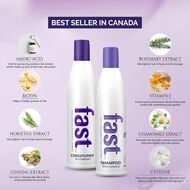 F.A.S.T. Fortified Amino Scalp Therapy Shampoo & Conditioner Set faces f a s t fortified amino scalp therapy shampoo conditioner set