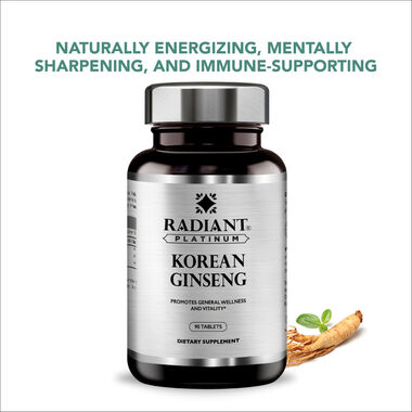 Korean Ginseng, Energy Booster, Immune Support & Antioxidant-Rich Herbal Supplement faces korean ginseng energy booster immune support antioxidant rich herbal supplement
