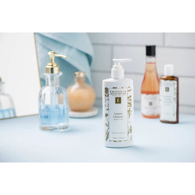 eminence organic skin care lemon cleanser