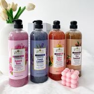 Exfoliating Fresh Lavender Shower Gel faces exfoliating fresh lavender shower gel