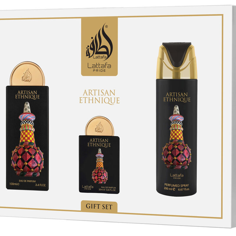 lattafa artisian ethnique giftset