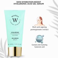 faces skin hydration boost hyaluronic acid gel serum 30ml