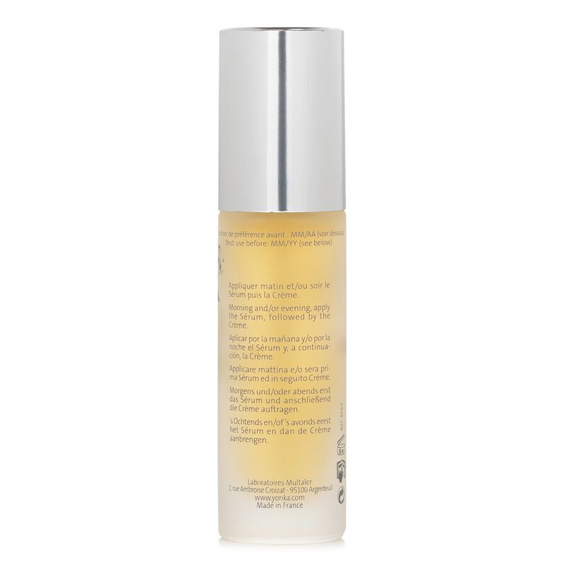 yonka age correction advanced optimizer serum with hibiscus peptides  firming, lift effect