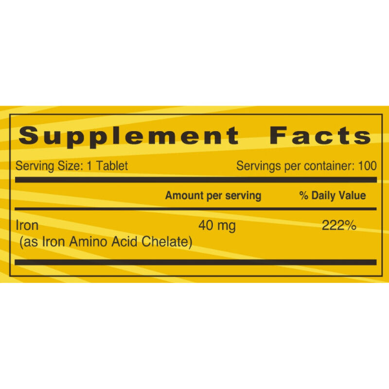 sunshine nutrition high potency iron