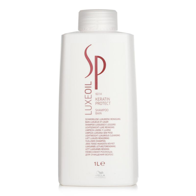 wella professionals sp luxe oil keratin protect shampoo
