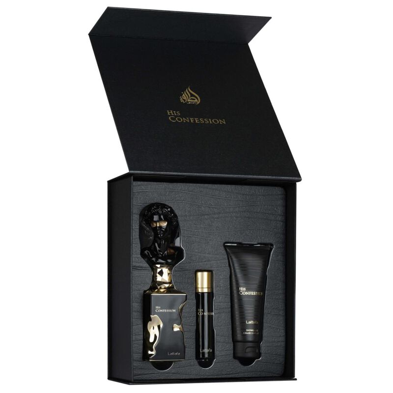 lattafa his confession gift set