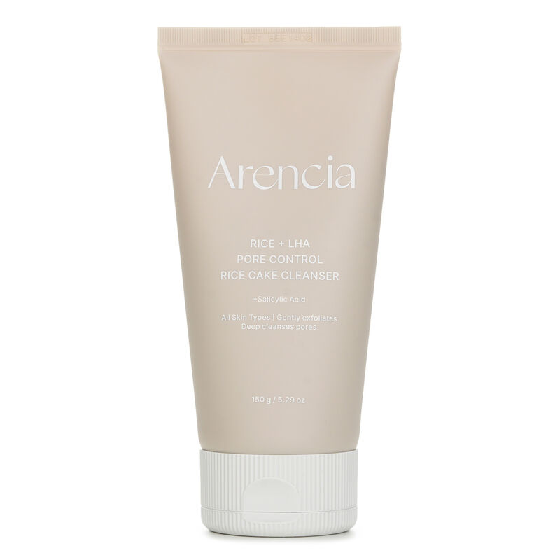 arencia rice + lha pore control rice cake cleanser