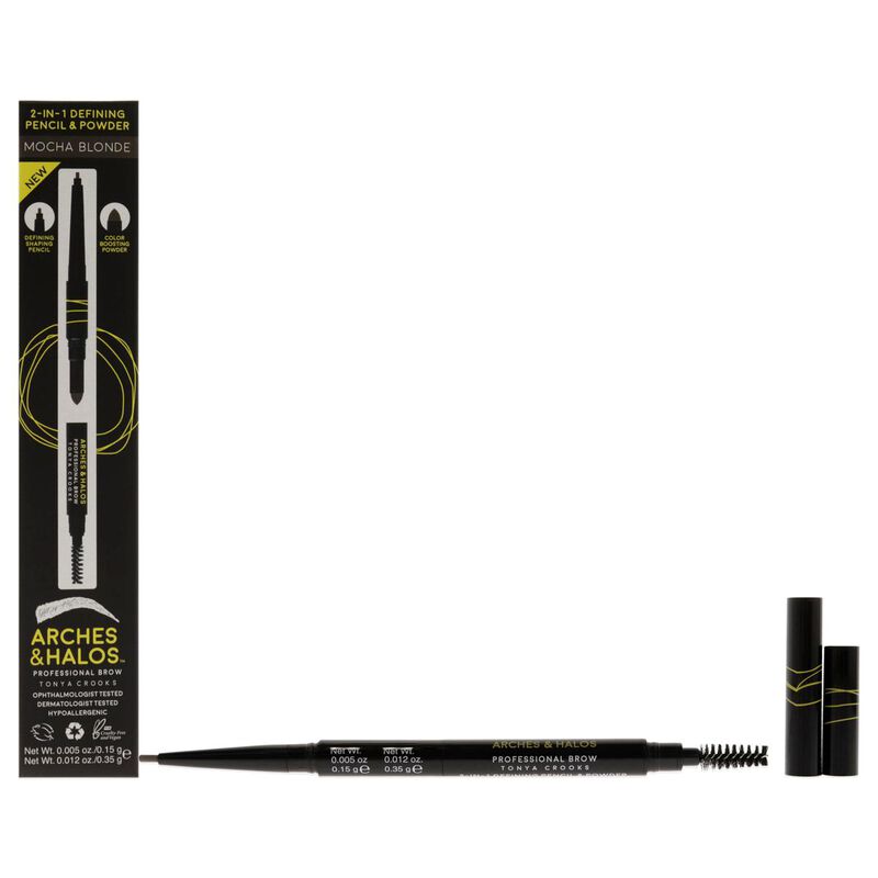 arches and halos 2in1 defining eyebrow pencil and powder