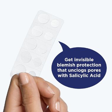 faces daytime invisible patches with salicylic acid