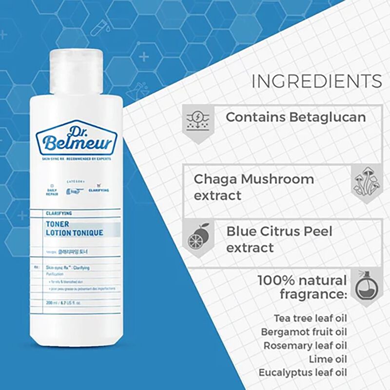 dr. belmeur clarifying facial toner