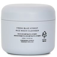 Blue Hyssop Rice Mochi Cleanser faces blue hyssop rice mochi cleanser