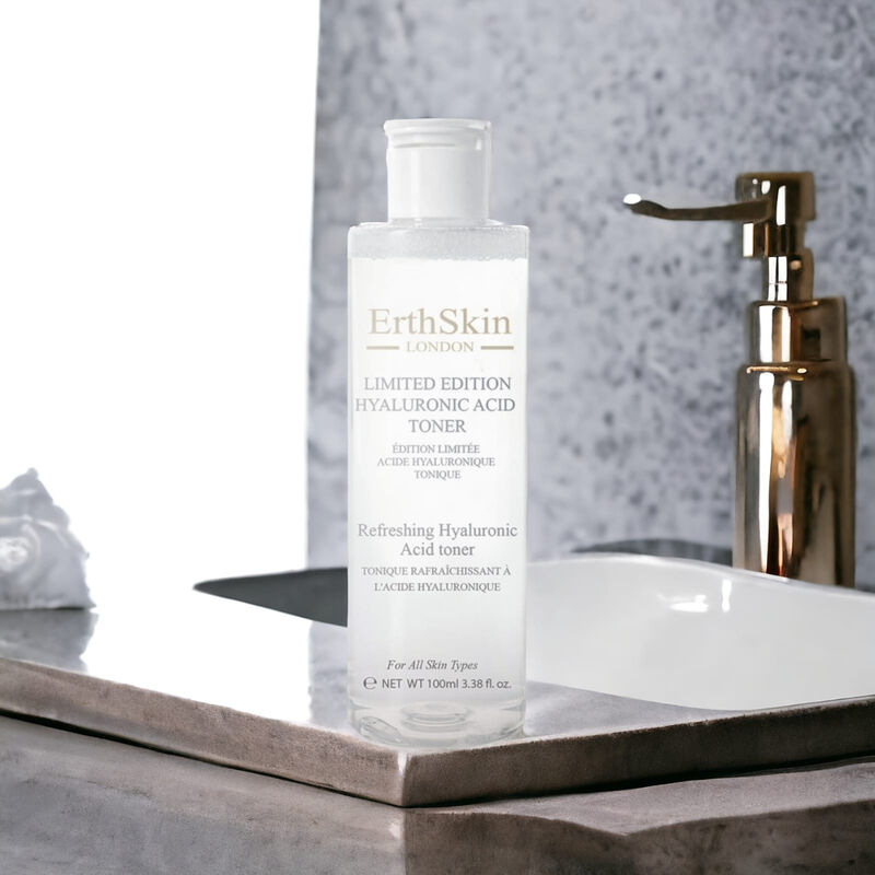 erthskin london limited edition refreshing hyaluronic acid toner 100ml
