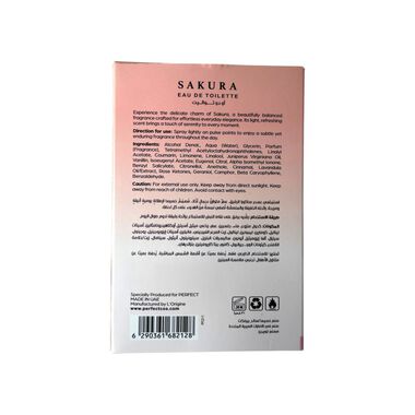 Sakura Eau de Toilette for Women faces sakura eau de toilette for women