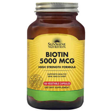 Biotin High Strength faces biotin high strength