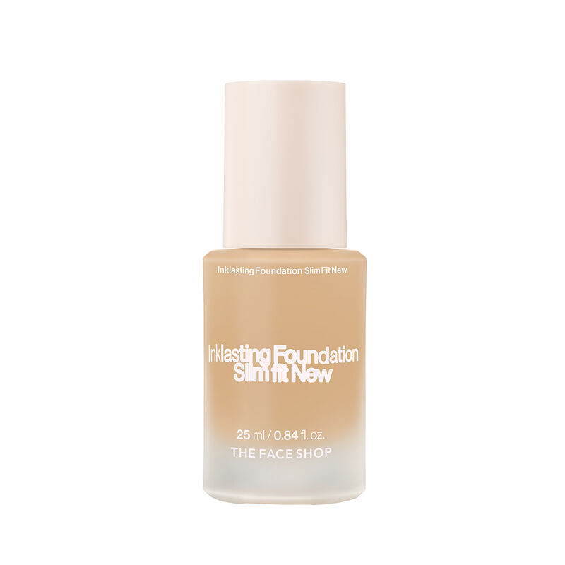 the face shop ink lasting foundation slim fit new n110 buttercream
