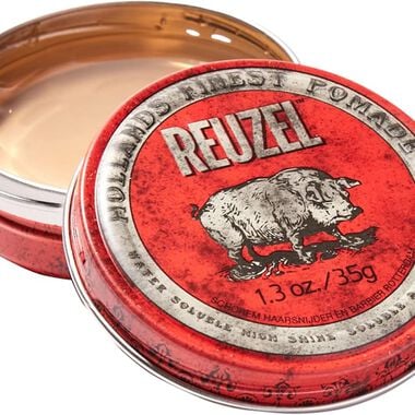 faces red pomade water soluble