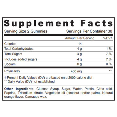 faces nutrition good gummies royal jelly gummies