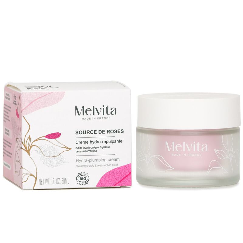melvita source de roses hydra plumping cream