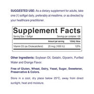 faces فيتامين d3 1000 وحدة دولية، دعم المناعة والعظام والمزاج وامتصاص الكالسيوم