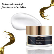 Anti-Wrinkle Night Moisturiser 24k Gold 50ml faces anti wrinkle night moisturiser 24k gold 50ml