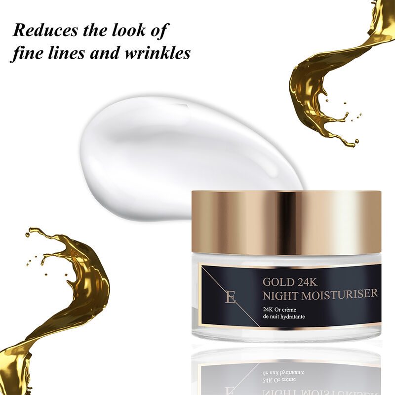 erthskin london antiwrinkle night moisturiser 24k gold 50ml