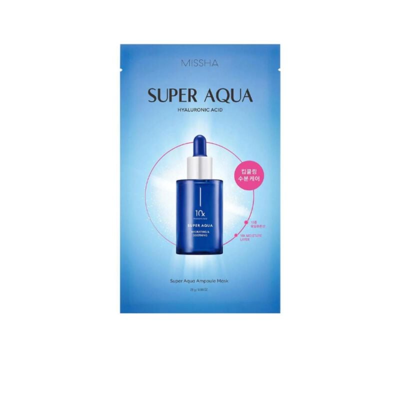 missha super aqua facial mask ampoule