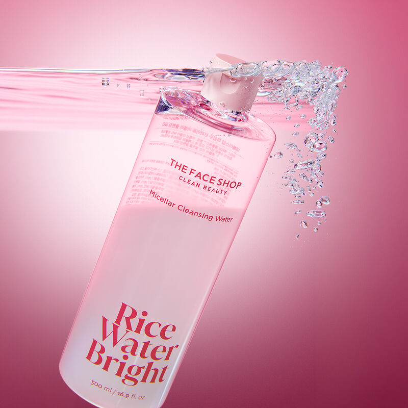the face shop rice water bright micellar cleansing water