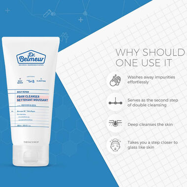 faces daily repair foaming cleanser