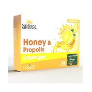 Nutrition Honey & Propolis Lozenges Lemon faces nutrition honey propolis lozenges lemon