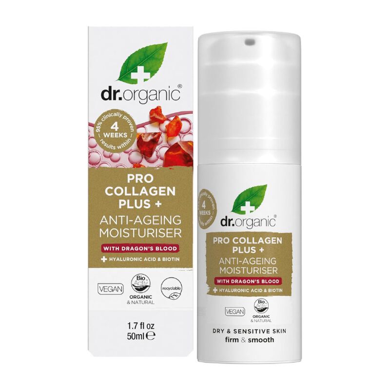 dr. organic dr organic pro collagen plus dragons blood cream