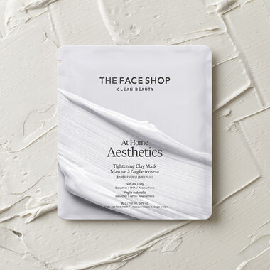 faces at home aesthetics tightening clay mask