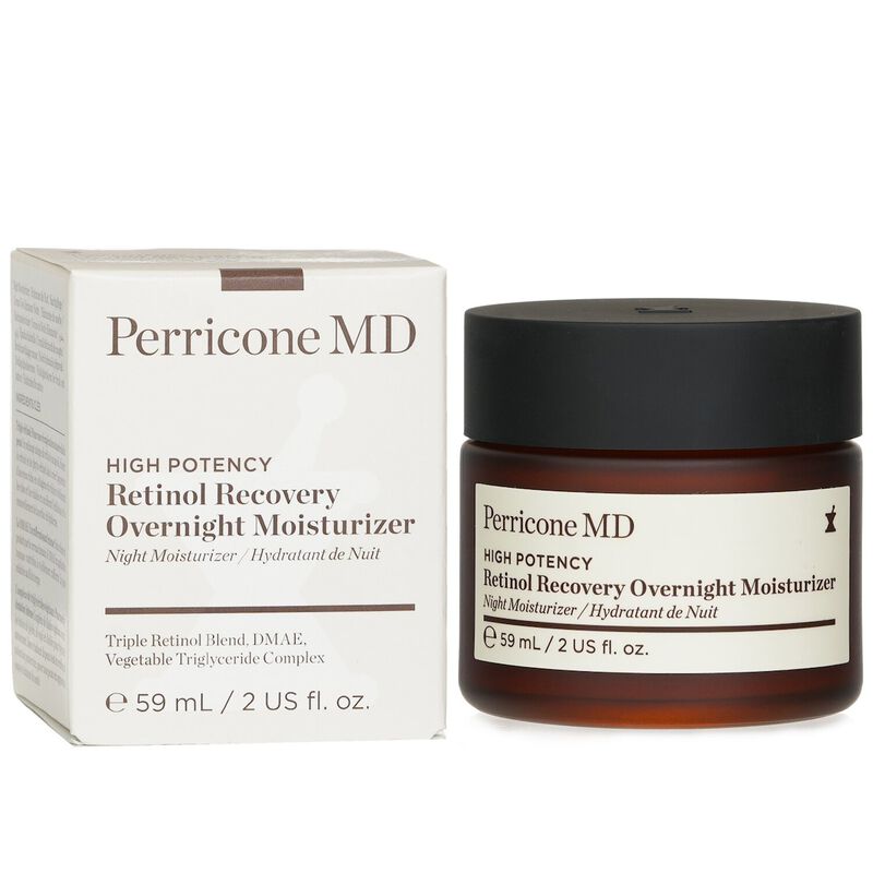 perricone md high potency retinol recovery overnight moisturizer