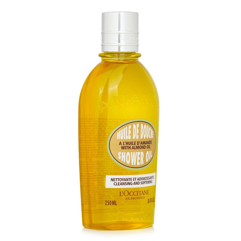 l'occitane almond cleansing & soothing shower oil