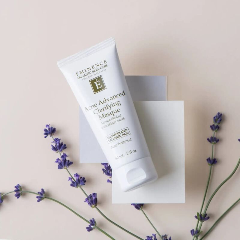 eminence organic skin care acne advanced clarifying masque