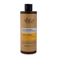 Shea Scrubbing Hair & Scalp Pre-Shampoo faces shea scrubbing hair scalp pre shampoo