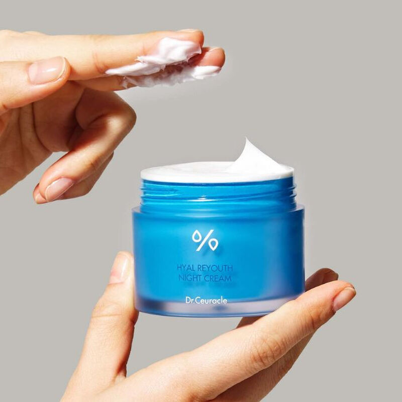 dr. ceuracle كريم ليلي هيال ريوث، ترطيب عميق وإصلاح ليلي