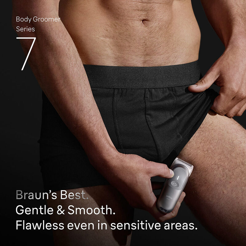 braun series 7 body groomer 2 in 1  bg 7550