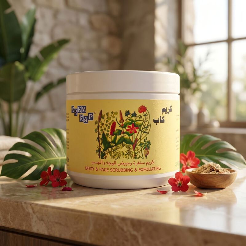 krem kap exfoliating face & body scrub