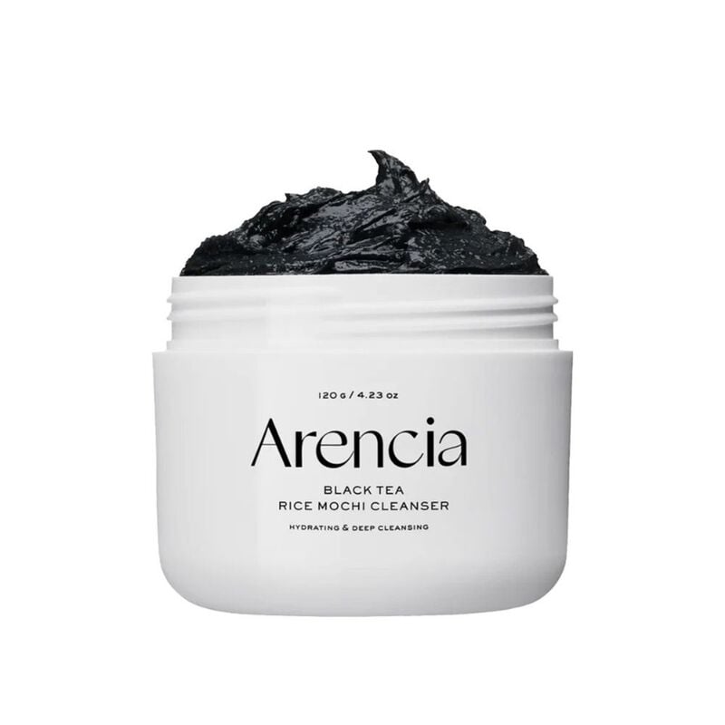 arencia black tea rice mochi cleanser