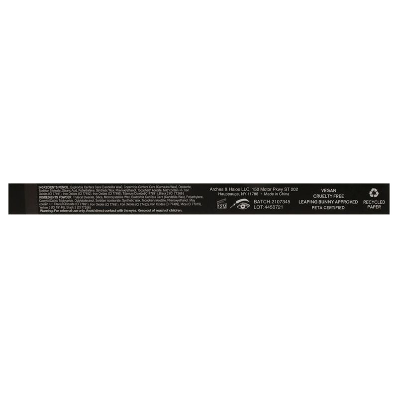 arches and halos 2in1 defining eyebrow pencil and powder
