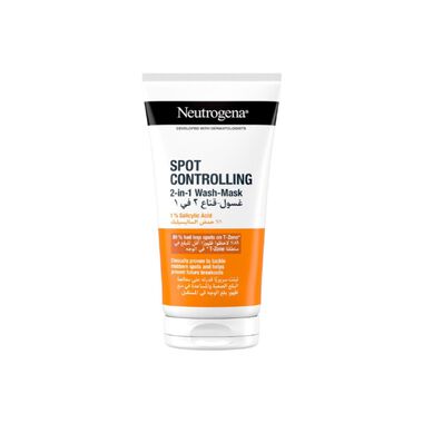 faces spot controlling 2 in 1 face wash mask
