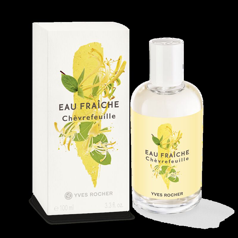 yves rocher eau fraiche chevrefeuille 100ml