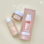 faces vegan kombucha tea beginning set  hydrating and nourishing skincare kit