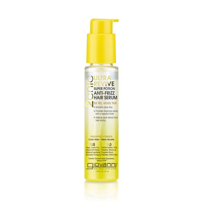 giovanni 2chic ultra revive anti frizz hair serum